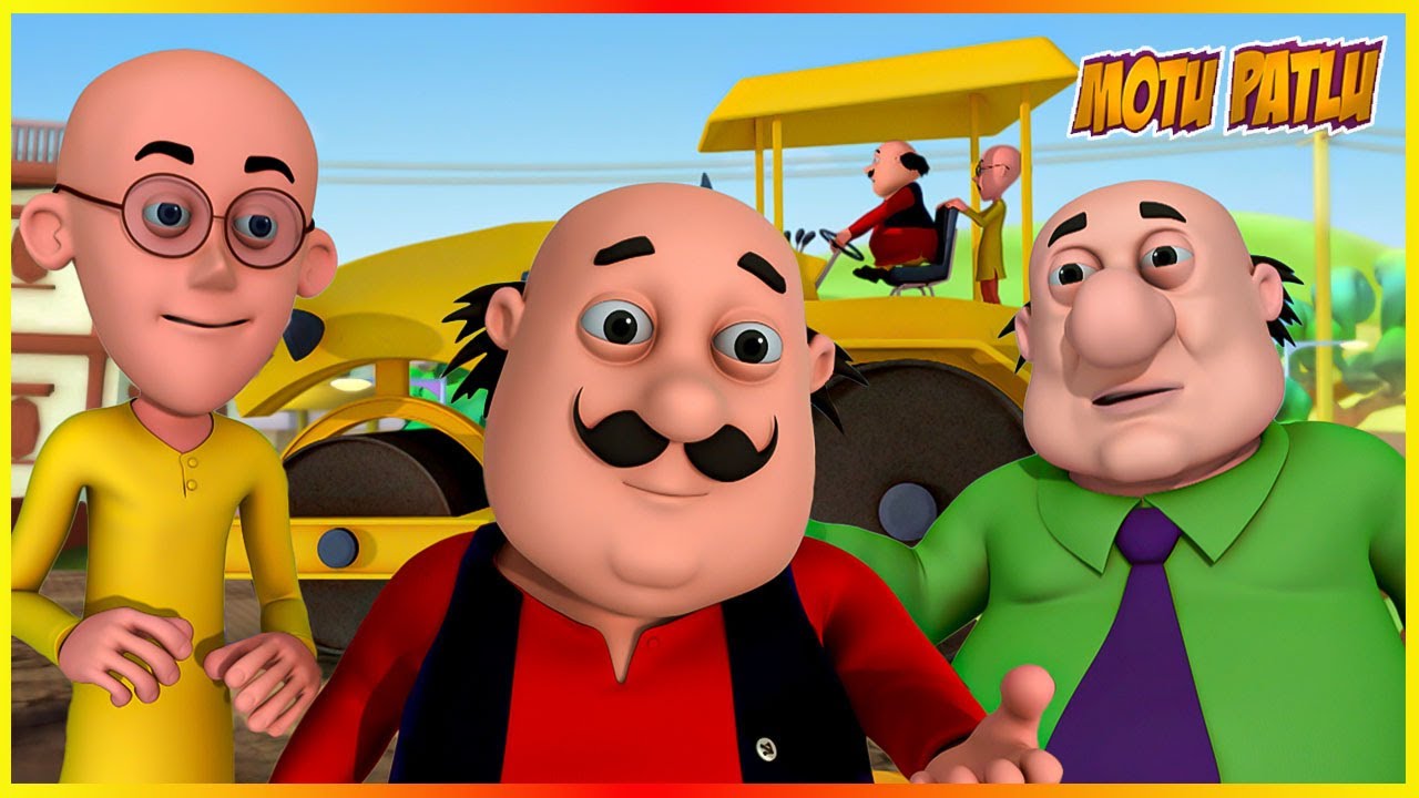 മോട്ടു പട്‌ലു - റോഡ് റോളർ എപ്പിസോഡ് | Motu Patlu - Road Roller Episode 9