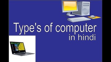Types of computer in hindi| कम्‍प्‍यूटर के प्रकार Part-2