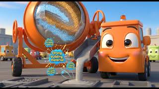 Construction Vehicles Song For Kids 🚧   Learn Excavator, Crane &amp; Trucks   Ep 1