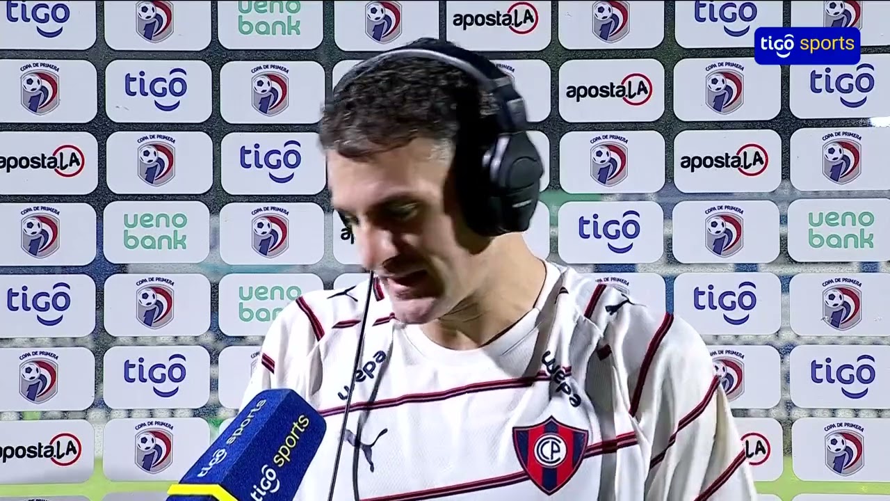 Declaraciones de Pablo Vegetti post Recoleta 1-3 Cerro Porteño Torneo Clausura 2026