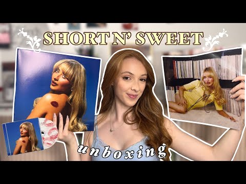 Sabrina Carpenter 'SHORT N' SWEET' *SIGNED* Vinyl & CD