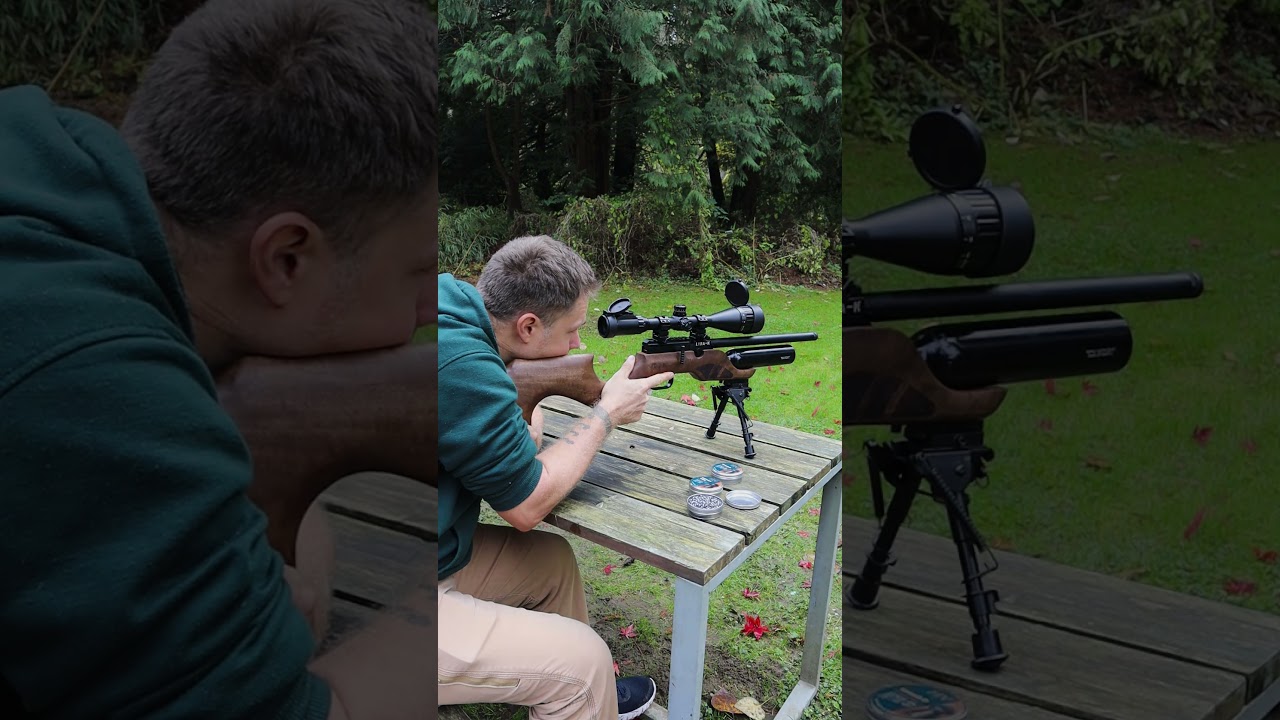 Plinking with the Reximex Lyra-k!  
