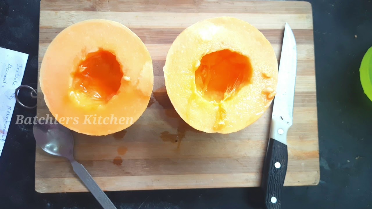 Muskmelon Juice preparation BatchlersKitchen YouTube