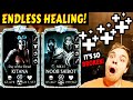 MK MOBILE. Maxed MK11 Noob Saibot + Day of the Dead Kitana = UNLIMITED HEALING! Super OP Strategy.