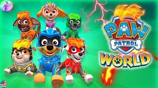 Paw Patrol World The Mighty Movie - Walkthrough With Mighty Dlc Hd