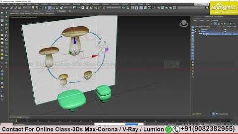 Online Class Recording, 3ds Max, Vray- Basic Modeling-Project based Online training.