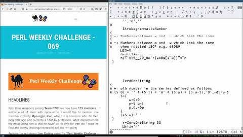 Perl Weekly Challenge, Week 69 - Solutions in APL