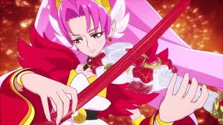 [1080p] Precure Scarlet Spark (Cure Scarlet 4th Attack)