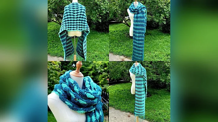 Learn to Crochet a Reversible Super Shawl