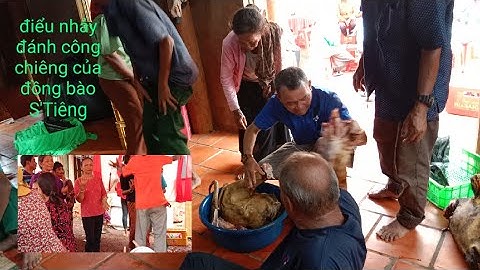 Điều nhảy đánh công chiêng của đồng bào S