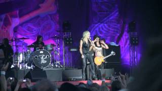 Slash with Michael Monroe "We're All Gonna Die" / "Up Around The Bend" @ Ruisrock 2010