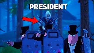 I Protect The President In Fortnite