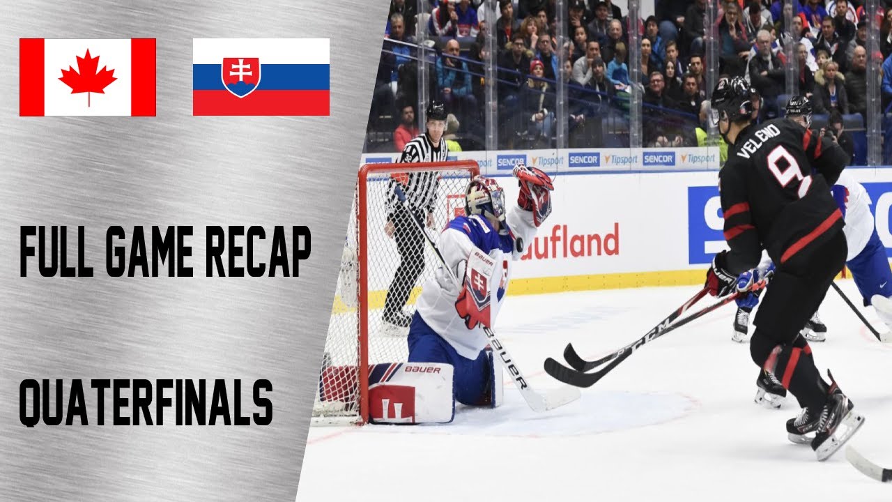 Canada Vs Slovakia Quarterfinals Highlights January 2nd WJC 2020 