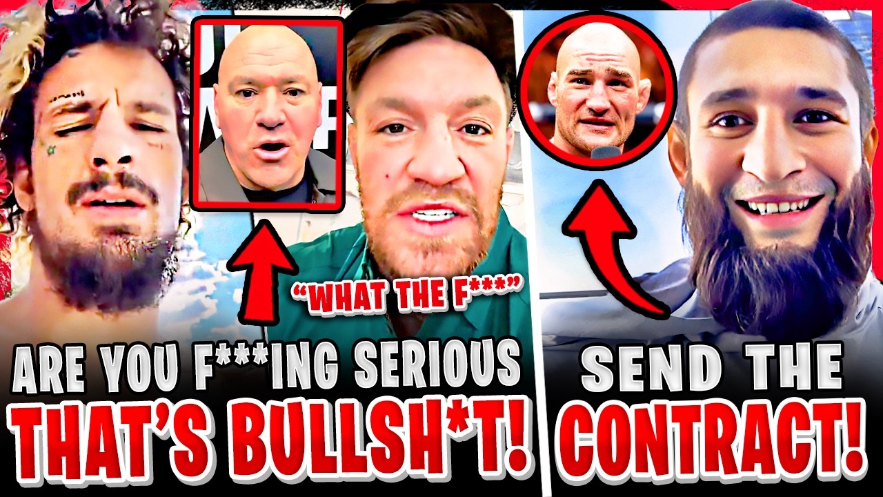 MMA Community GOES OFF on Dana White! Khamzat ACCEPTS Sean Strickland FIGHT! Conor McGregor REACTS!