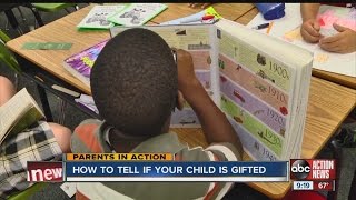 Parents in Action: How to tell if your child is gifted