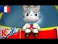 Monsieur Le Chat! | Comptines et Chansons Pour Bébé | Dessins Animés | KiiYii En Français