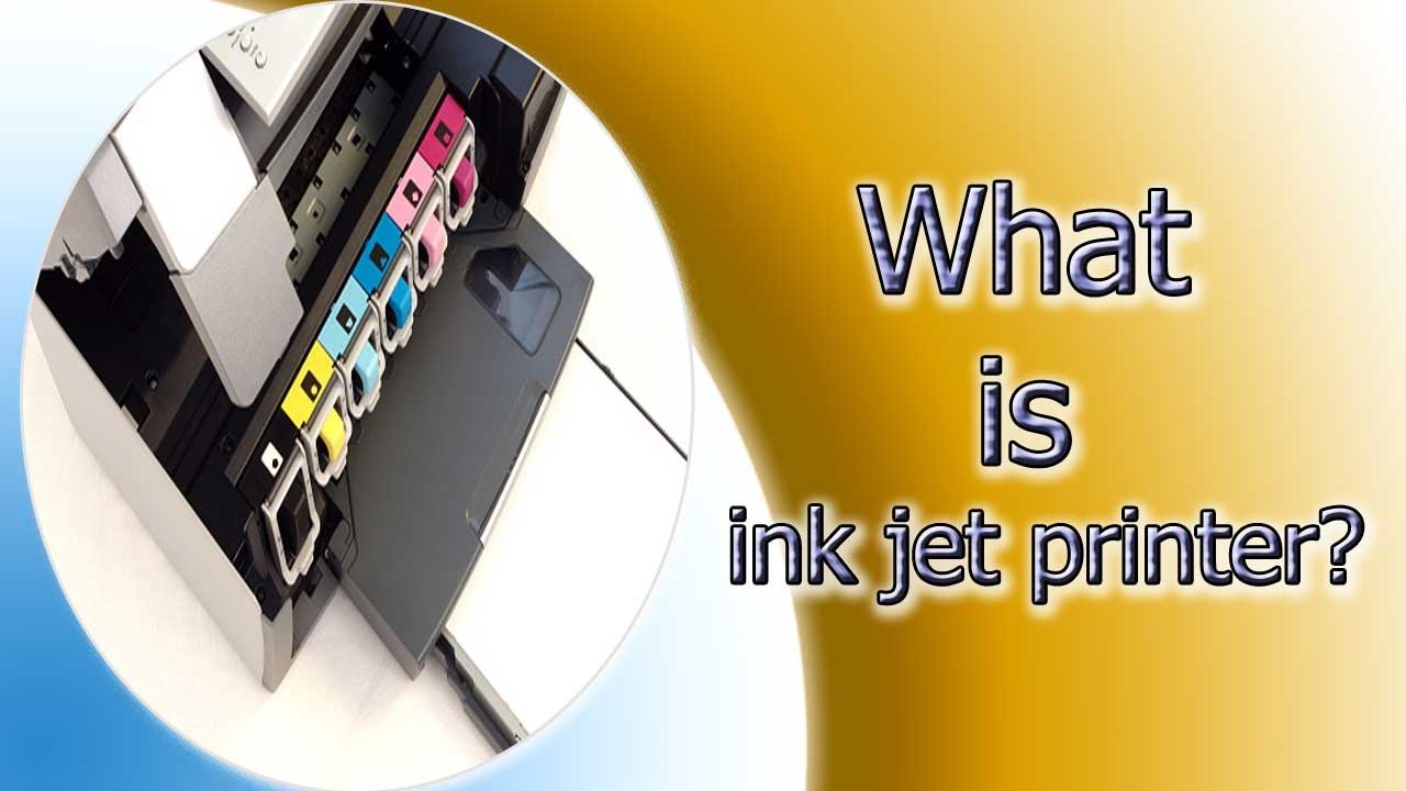 What is Ink Jet printer? nonimpact printer? output device Urdu