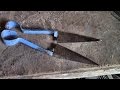 How To Sharpen Sheep Shears  (And The Trick To Using Them Successfully)