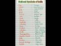 National Symbols of India 🇮🇳 | #generalknowledge #shorts