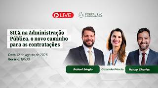 LIVE - SICX na Administração Pública, o novo caminho para as contratações