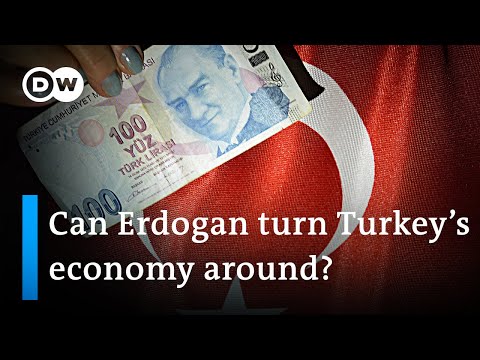 Turkey's central bank forecasts slower pace for the country's soaring inflation | DW News