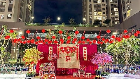 Q7 SAIGON RIVERSIDE COMPLEX TẾT 2025 TRANG TRÍ NỘI KHU RỰC RỠ BAN QUẢN LÝ TÒA NHÀ MỜI CƯ DÂN CHECKIN