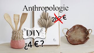 DIY Anthropologie DECO, 3 LOW COST ideas with CLAY and RECYCLING |  ShantiIrene