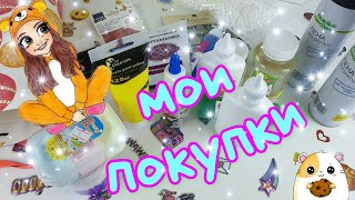 ОБЗОР МОИХ ПОКУПОК ДЛЯ СЛАЙМОВ🧡НАШЛА ДЕШЕВЫЕ ДОБАВКИ В СЛАЙМ