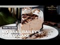 How to make easy no bake baileys irish cream cheesecake  st patricks day dessert