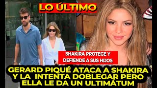 GERARD PIQUÉ Y SUS BORREGOS ATACAN A SHAKIRA LA ACUSAN DE MALA MADRE PERO ELLA LOS DEFIENDE YPROTEGE