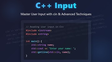C++ Input for Beginners: cin, getline & Error Handling Explained!