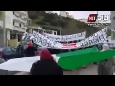 مسيرة سلمية للنساء بمنطقة تيشي بولاية بجاية ضد العهدة الخامسة