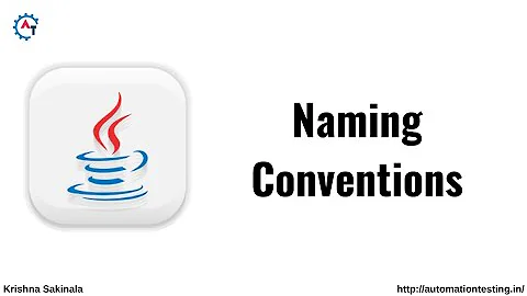 Naming Conventions in Java | Java Tutorial For Beginners | Java Programming | Java Basics