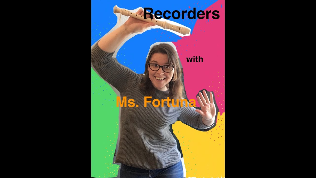 Recorder Lesson 8 reviewing notes and learning c & d - YouTube