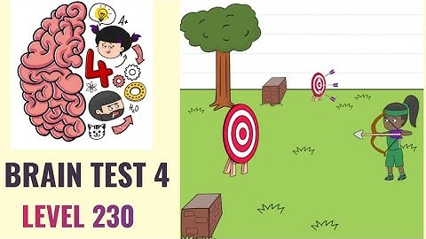 🧠 Brain Test 4 Level 230 | Jenny must hit the target | Walkthrough
