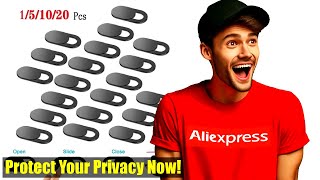 Ultimate Privacy Protection: 20/10/5/1pcs Sliding Webcam Cover - Must-Have Tech Gadget for
