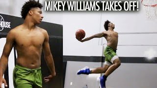 Mikey Williams TAKES OFF With NBA Trainer!