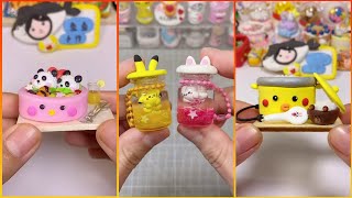 Make mini bottle pendant, bento box, rice cooker | Awesome Miniature Clay Art 1| Clay Art | Polymer