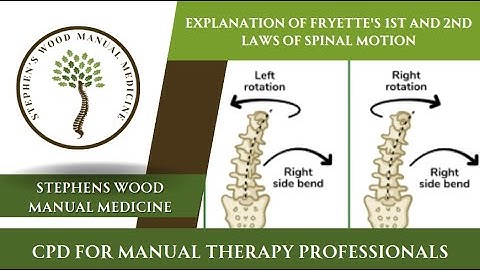Explanation of Fryette