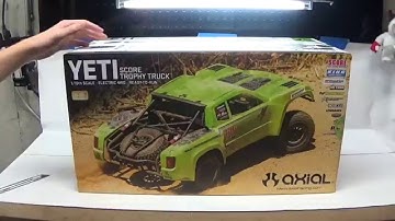 EXTREME RC 4X4 Unboxing The Axial Yeti Score Trophy Truck