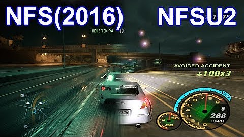 Need for Speed(2016) vs NFS Underground 2(2004) Graphics Comparison