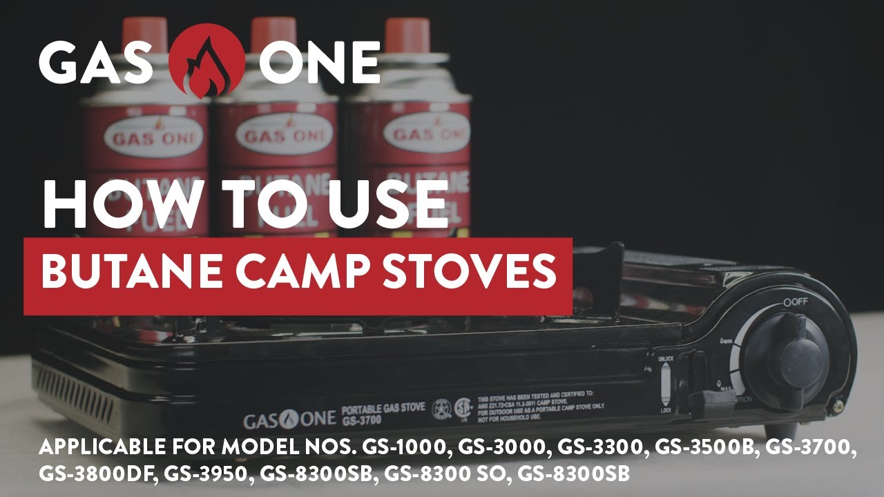 How To Use Butane Camp Stoves YouTube