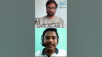 GATE #agriculturalengineering AIR 1 On His Revision Strategy #iit #btech #mtech