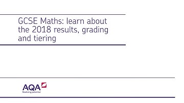 GCSE Maths: learn about the 2018 results, grading and tiering