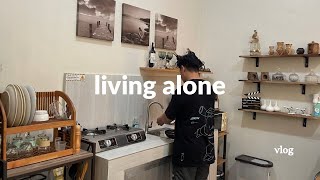 Living alone in the Philippines | GROCERY + COOKING! | happiness is being independent