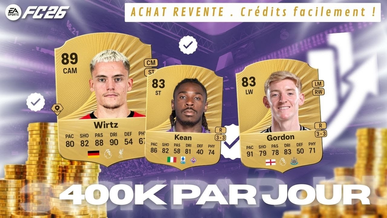 📈FC 26 ACHAT REVENTE / GAGNER UN MAX DE CRÉDITS 🤑🤑