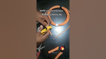 sertir un connecteur RJ45