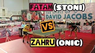 SUPER DUEL ‼️ZAHRU (ONIC) 🆚 FATAN (STONI) ‼️THE SPIRIT OF DAVID JACOBS OPEN TOURNAMEN 2024