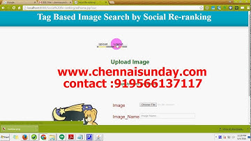 Tag Based Image Search by Social Re-ranking