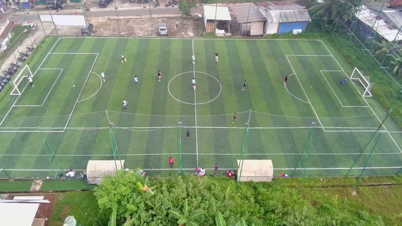 Drone Mini Soccer 13 Des 2025 | Biru vs Hitam